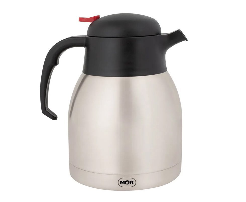 Bule Térmico Inox com Gatilho 1,2 Litros - MOR