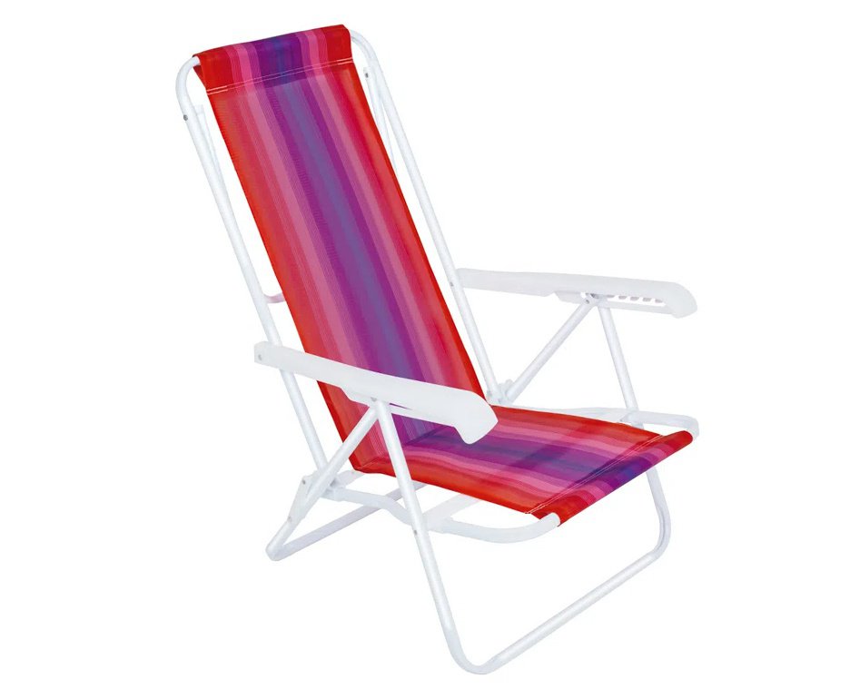 Cadeira de praia Reclinável 8 posições - MOR