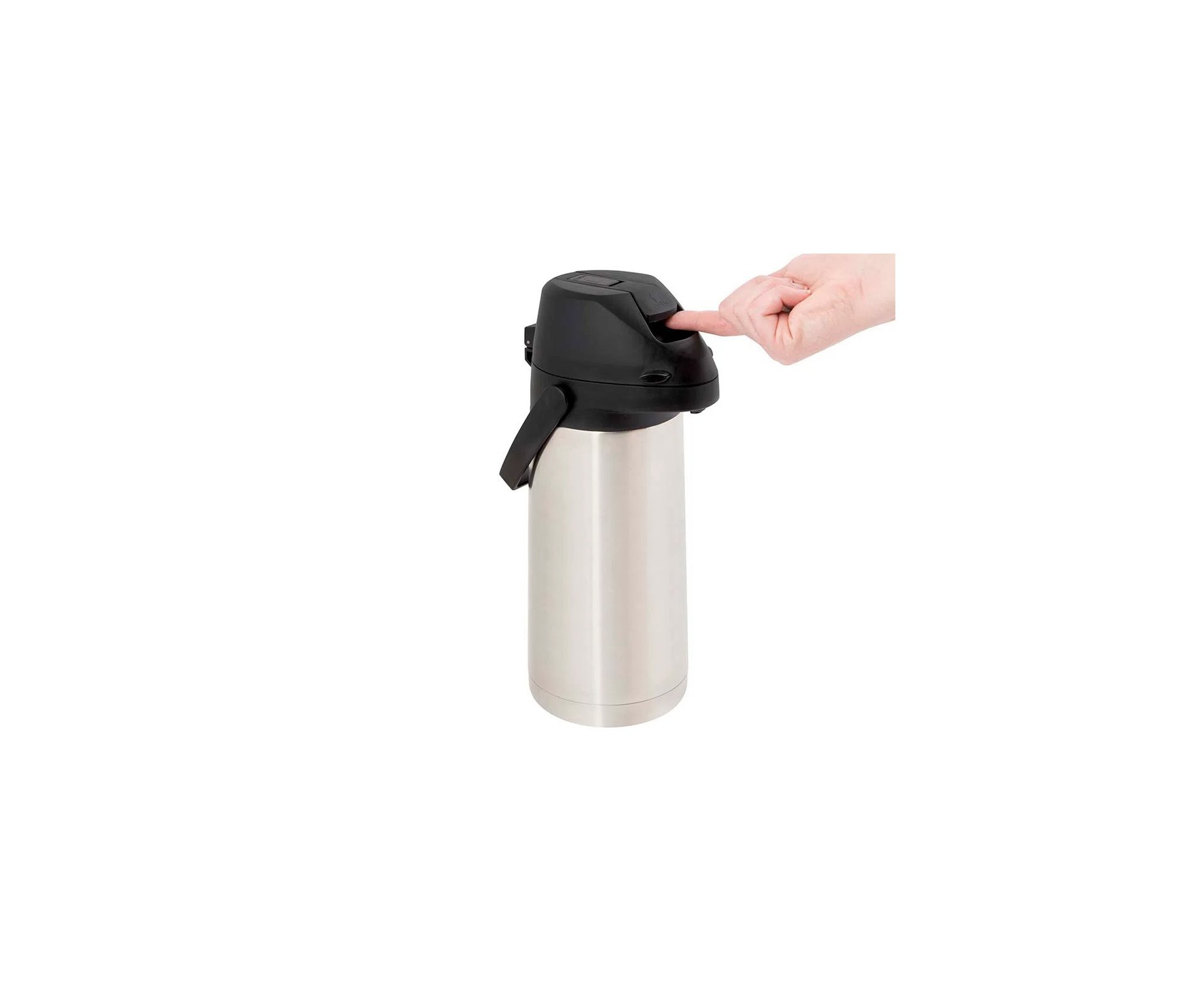 Garrafa Térmica Mor Total Inox Airpot com Alavanca 1,9L