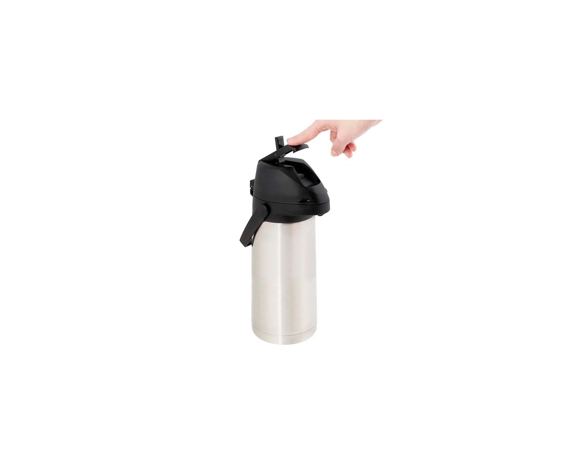 Garrafa Térmica Mor Total Inox Airpot com Alavanca 1,9L