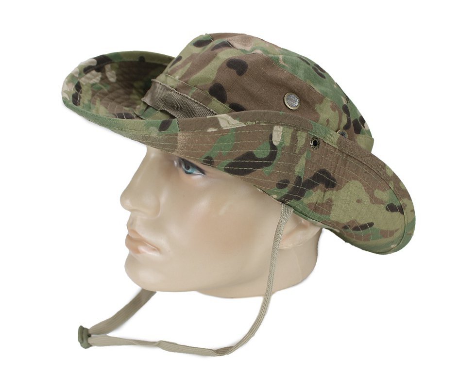 Chapeu Boonie Hat Rossi Camuflagem Multicam
