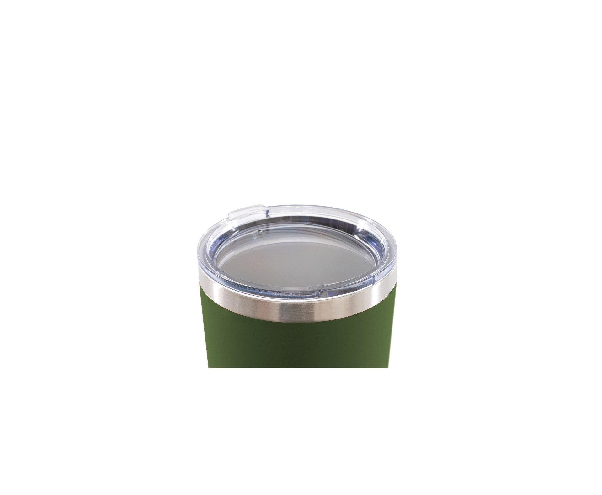 Copo Termico Tumbler 887ml QGK Verde Militar Com Tampa