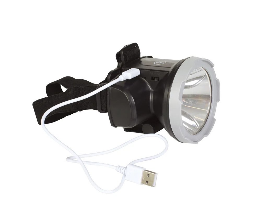 Lanterna Cabeça Recarregavel 230 Lumens