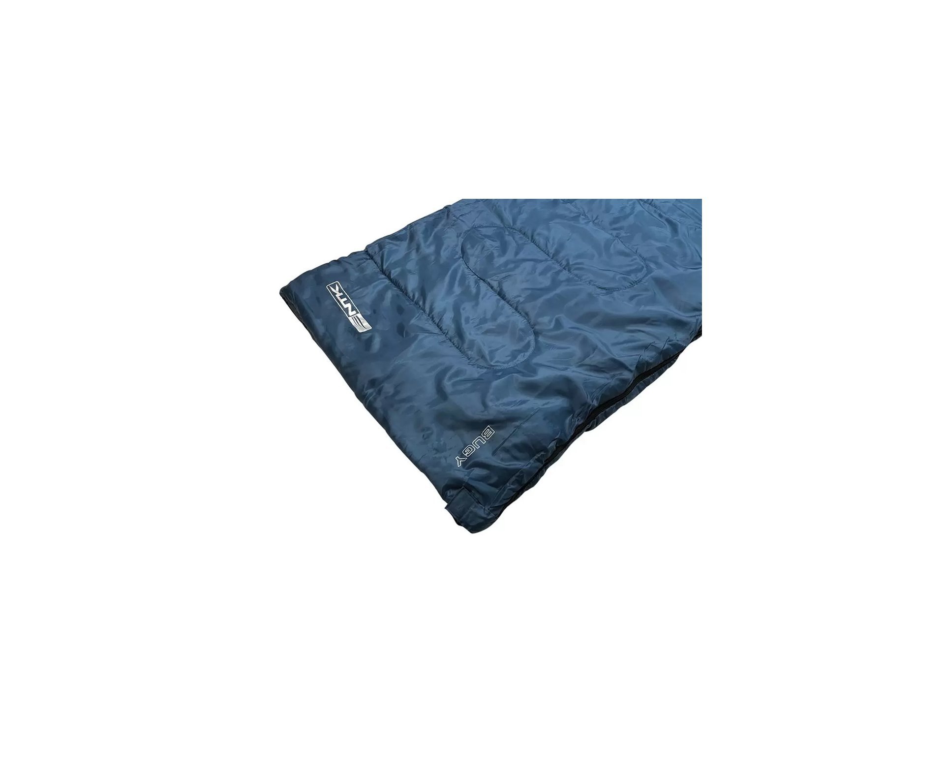 Saco de dormir Bugy NTK solteiro para temperatura entre 8°C e 15°C Azul