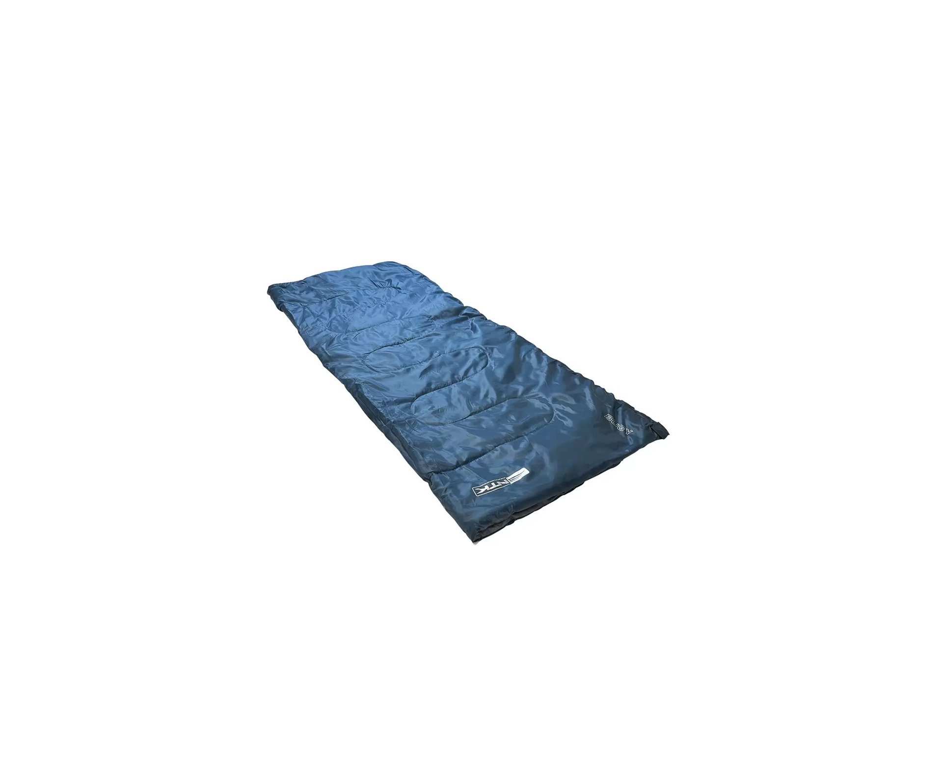 Saco de dormir Bugy NTK solteiro para temperatura entre 8°C e 15°C Azul
