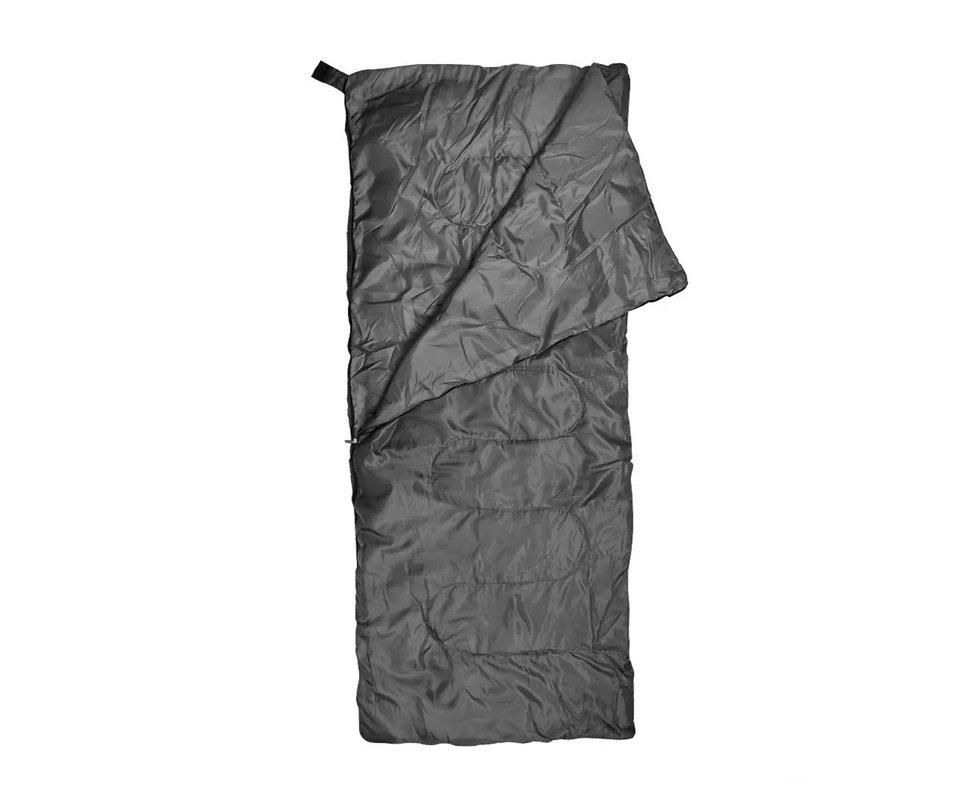 Saco dormir Bugy solteiro Camping NKT 8°C e 15°C Preto