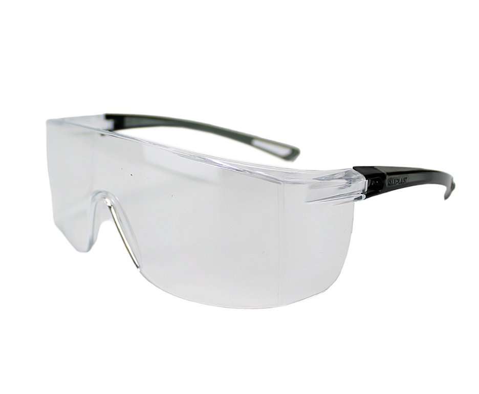 Óculos de Segurança  Evolution (62138) Valeplast Incolor Para Tiro Esportivo