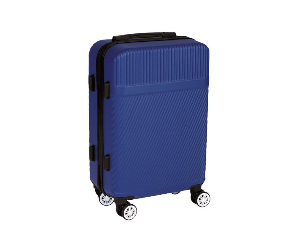 Mala de Bordo ABS Giro 360° 4 Rodas Azul - Mor