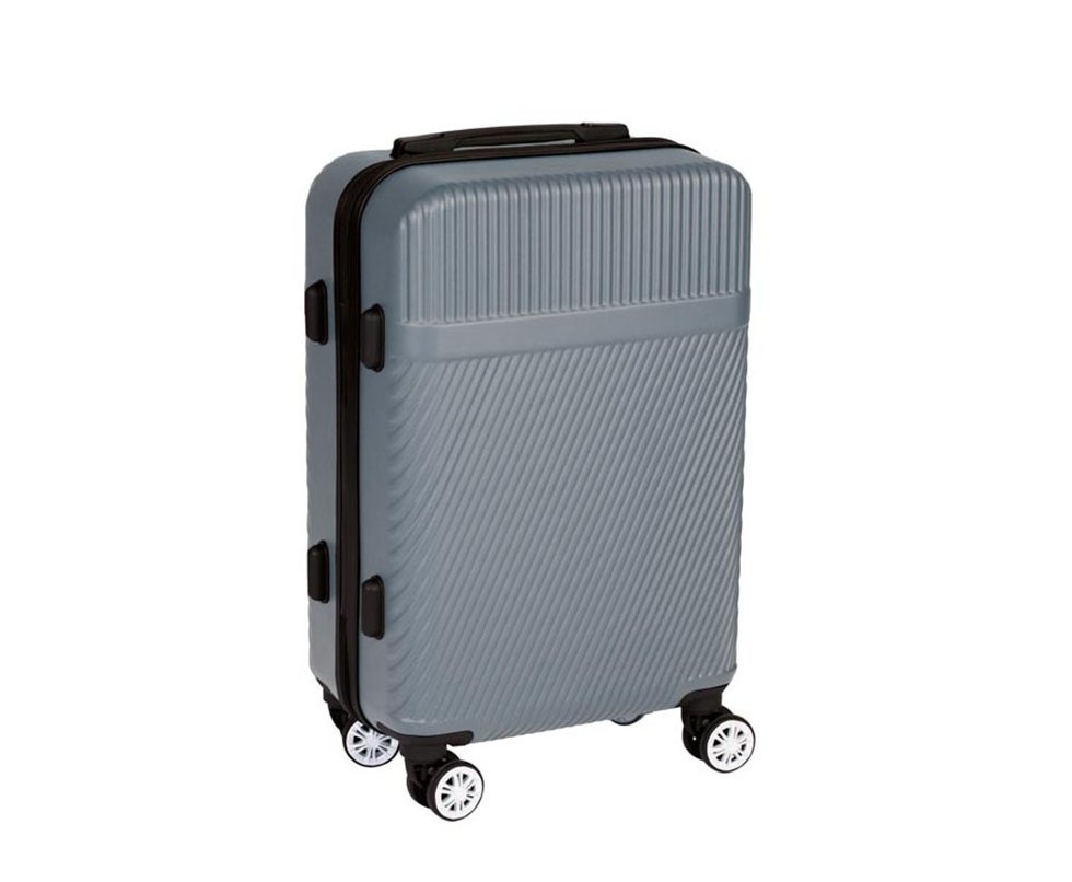 Mala de Bordo ABS 360° Cinza - Mor