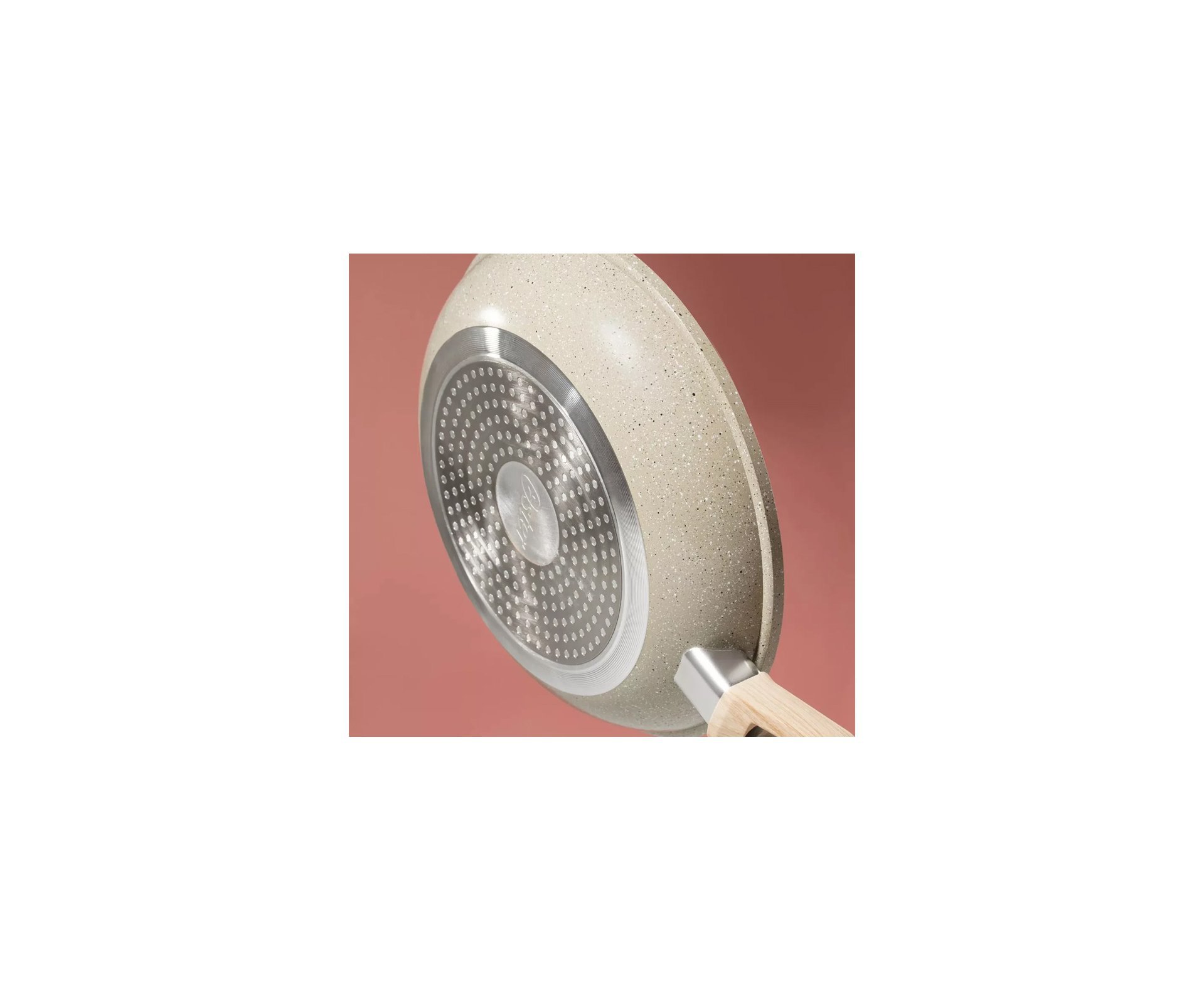 Frigideira Cerâmica 24cm Marble Edition Cinza Dust Oster