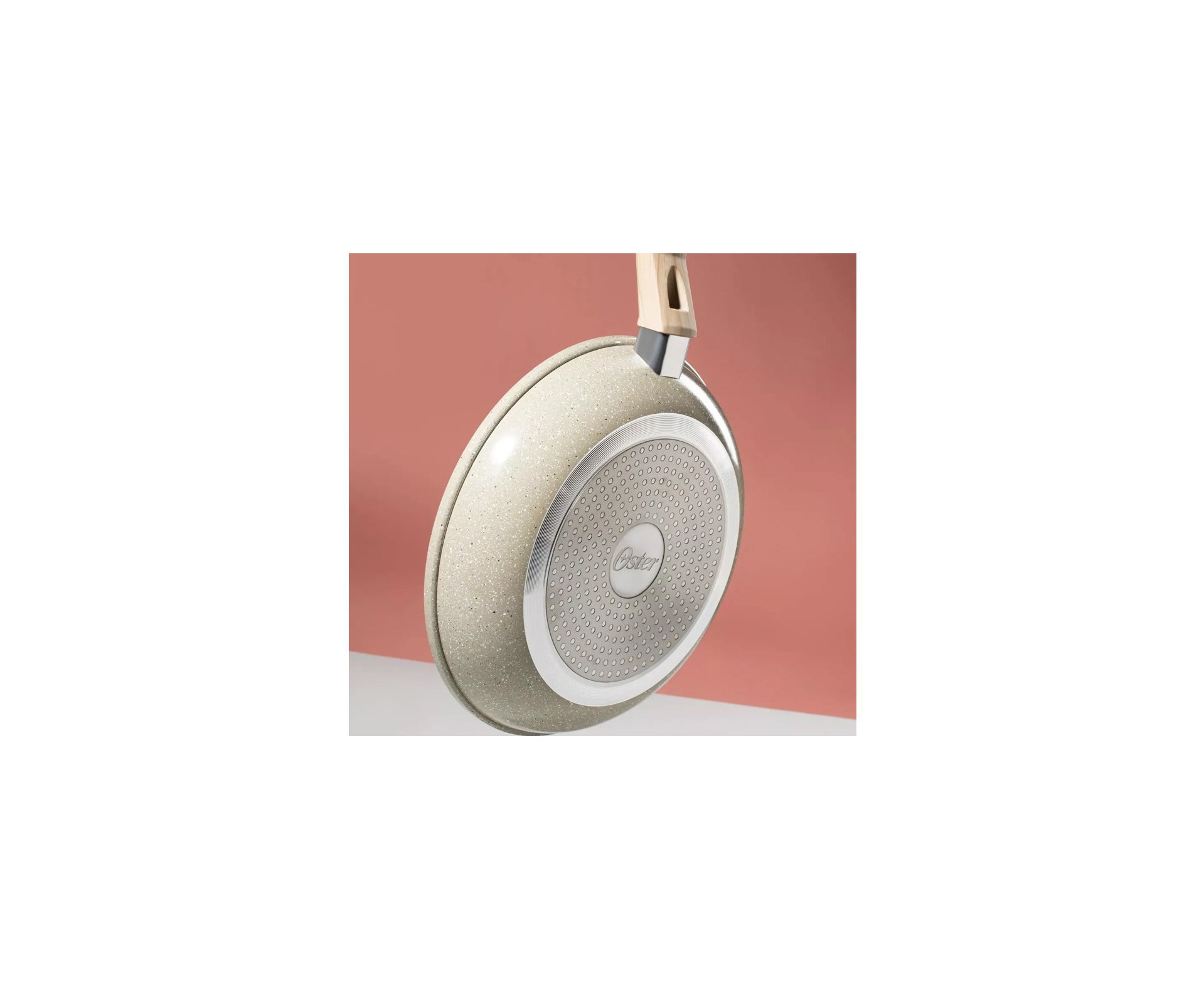 Frigideira Cerâmica 24cm Marble Edition Cinza Dust Oster