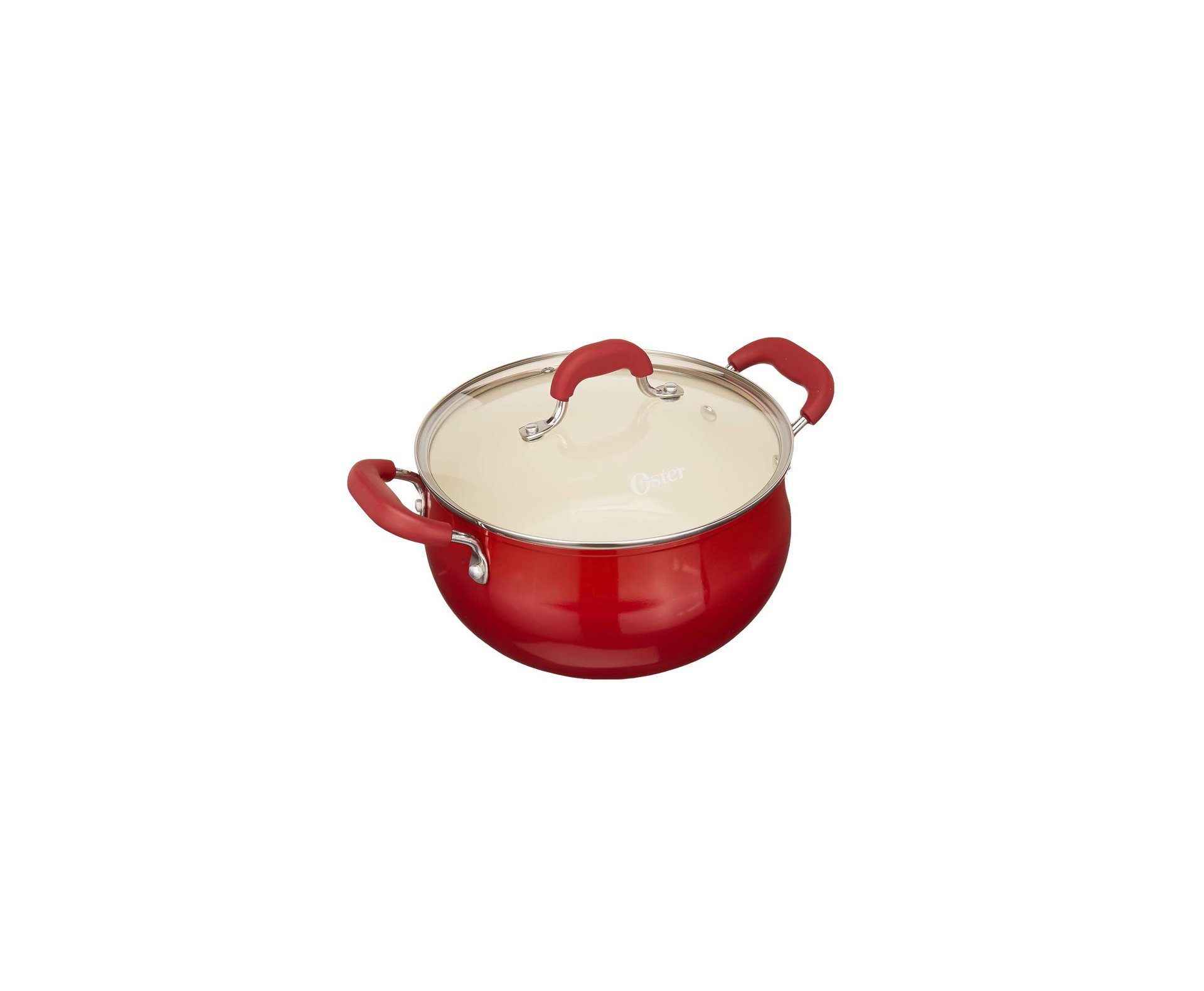 Conjunto de Panelas Indução Oster Corbett 5 Pçs Red Velvet