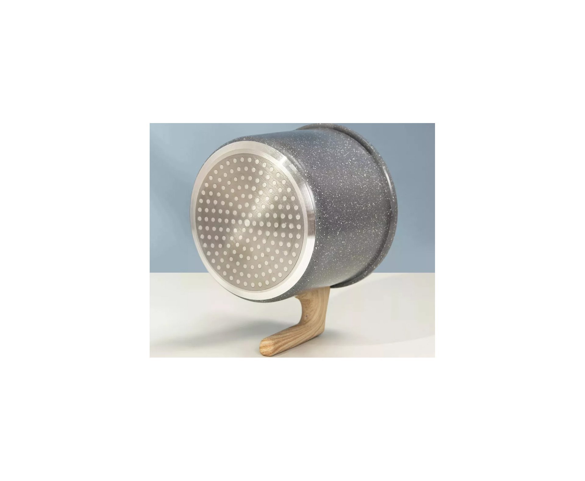 Conjunto de Panelas Indução Oster Marble Edition 4 Pçs Cinza Dust