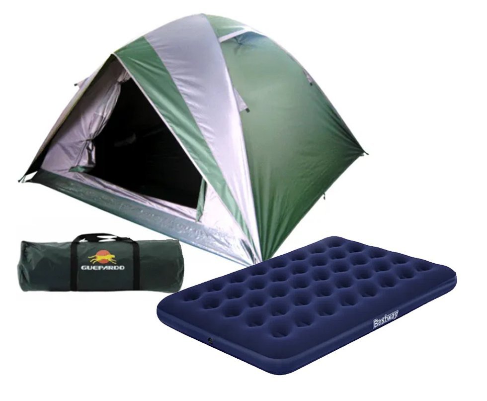 Barraca Guepardo Vênus Ultra 3 Pessoas 2500mm + Colchão de Casal