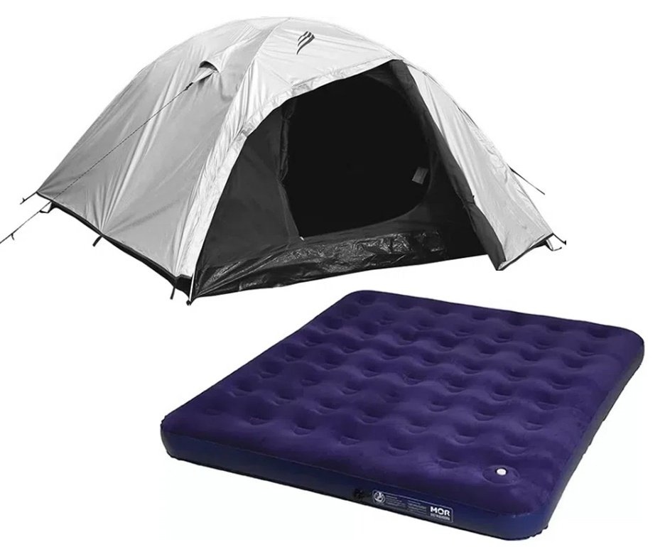 Barraca de camping Onix 4 Pessoas Blackout 2000mm + Colchão KING