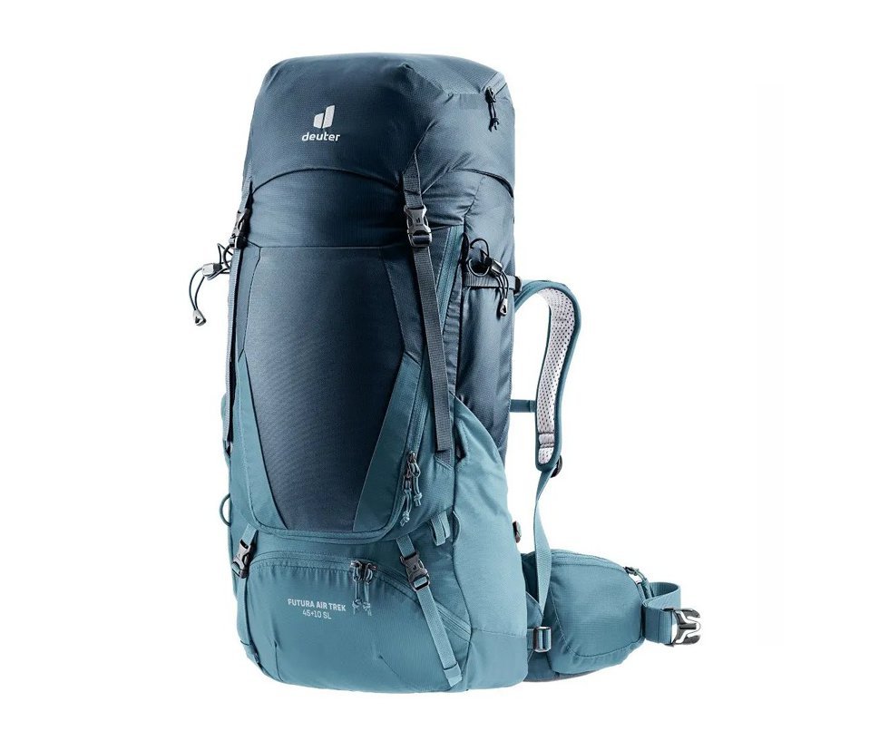 Mochila para trekking Futura Air Trek 45+10 litros SL Deuter
