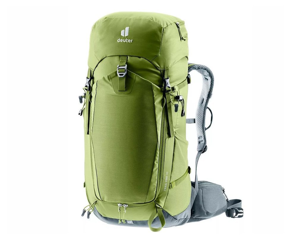 Mochila de Ataque Trail Pro 36 litros Verde - Deuter