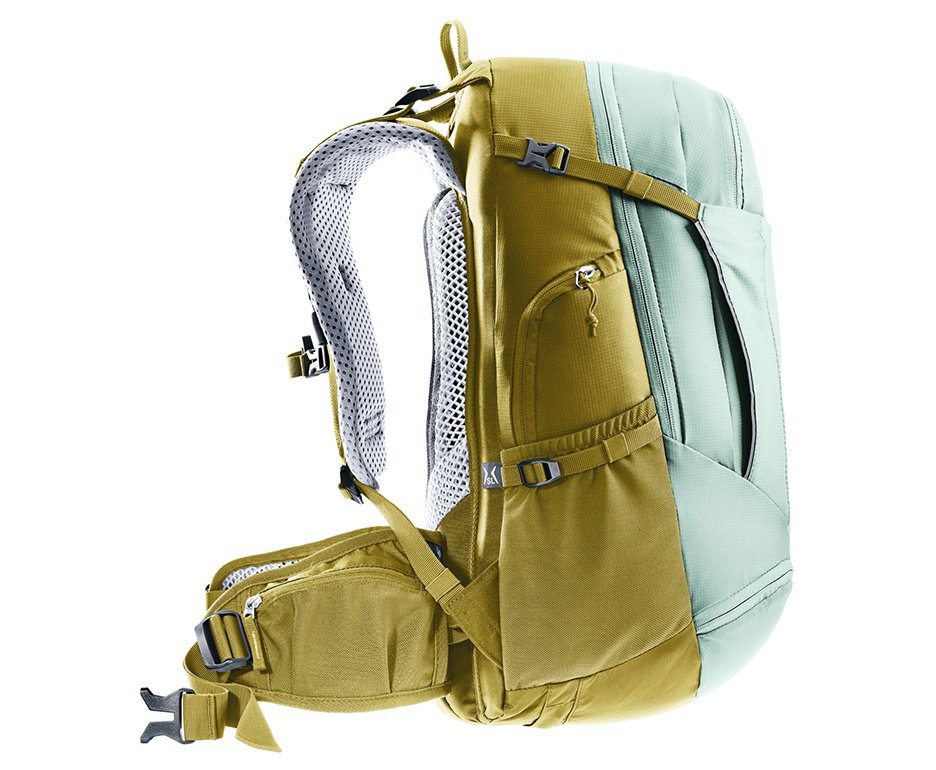 Mochila Transalpine 28 SL Verde/Cinza - Deuter