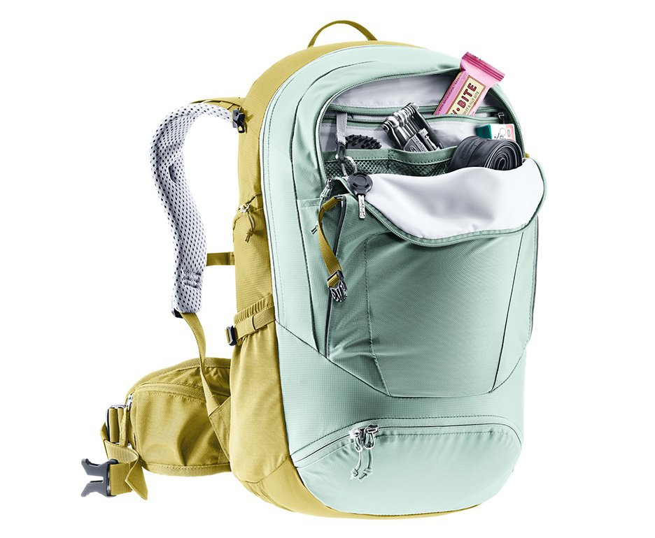 Mochila Transalpine 28 SL Verde/Cinza - Deuter