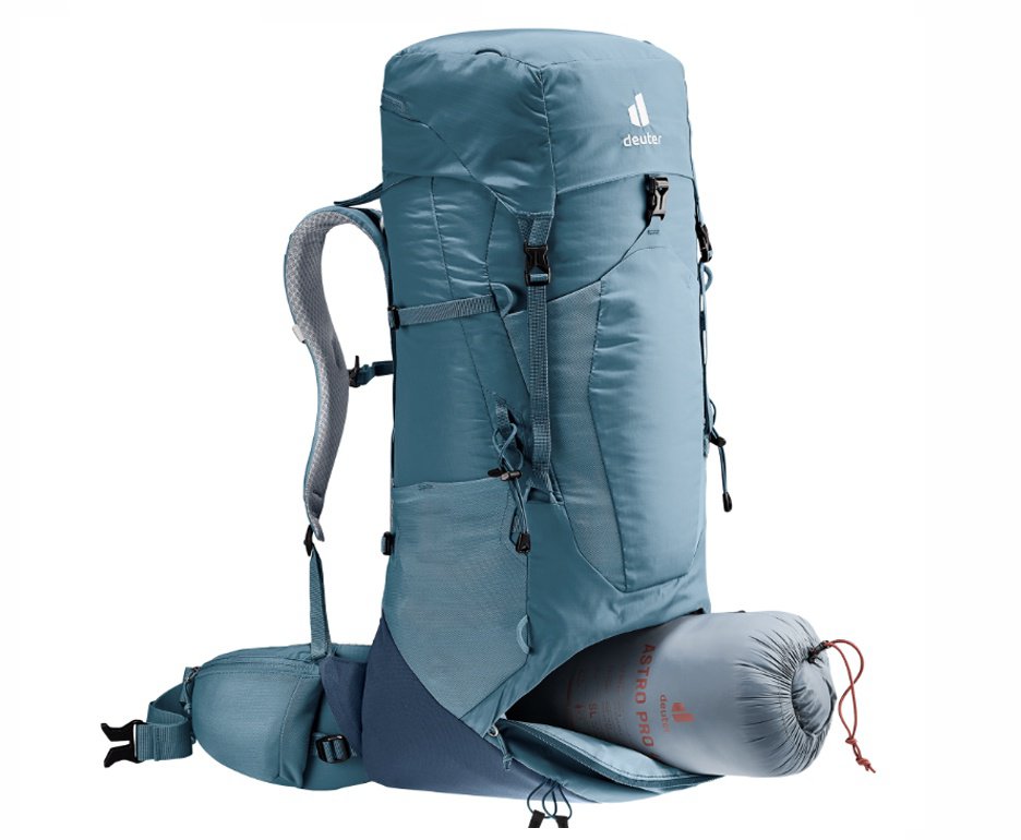 Mochila Aircontact Lite 40+10 litros Azul - Deuter