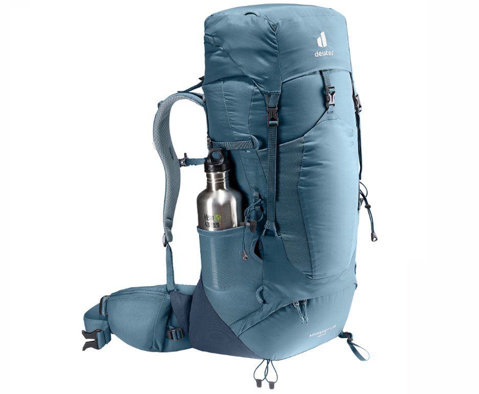 Mochila Aircontact Lite 40+10 litros Azul - Deuter