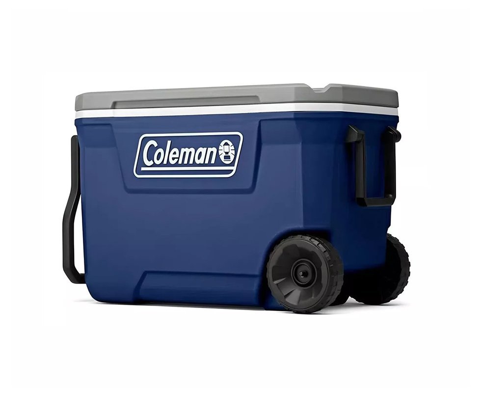 Caixa Térmica Coleman Lakeside 62QT com Rodas 58,7 Litros Azul