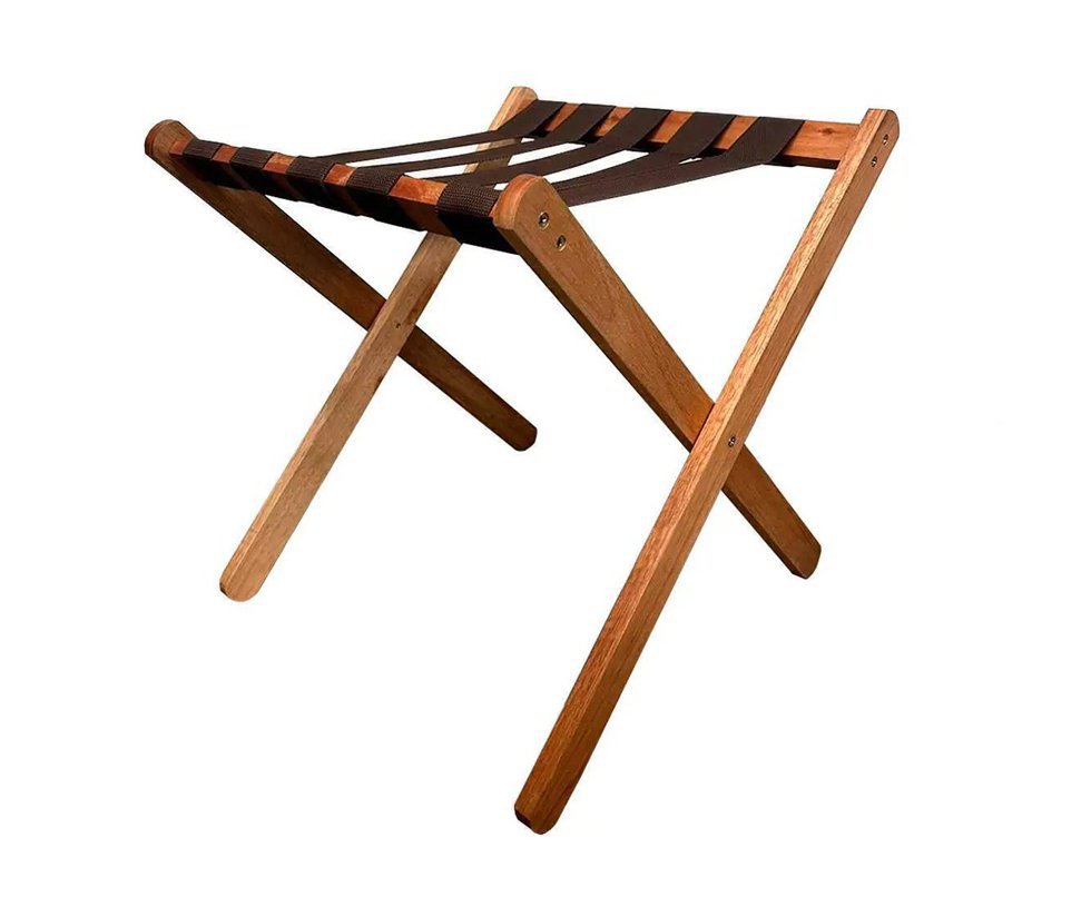 Suporte de Mala Madeira Marrom 100kg - Zaka