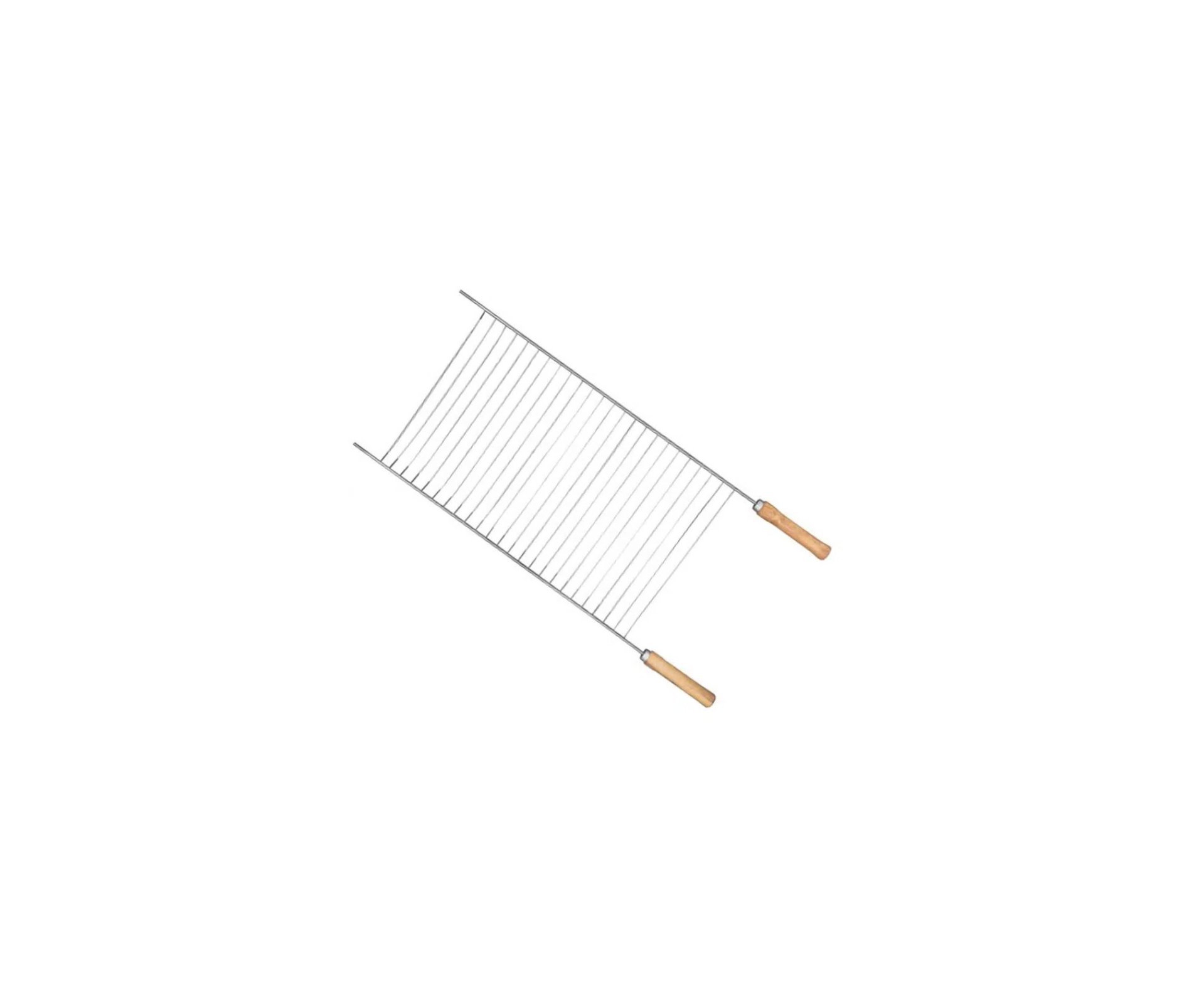 Grelha Simples 02 Ref. 003108 - Mor + Kit Churrasco Inox 3 Pcs Essencial UD 3701 - Fixxar