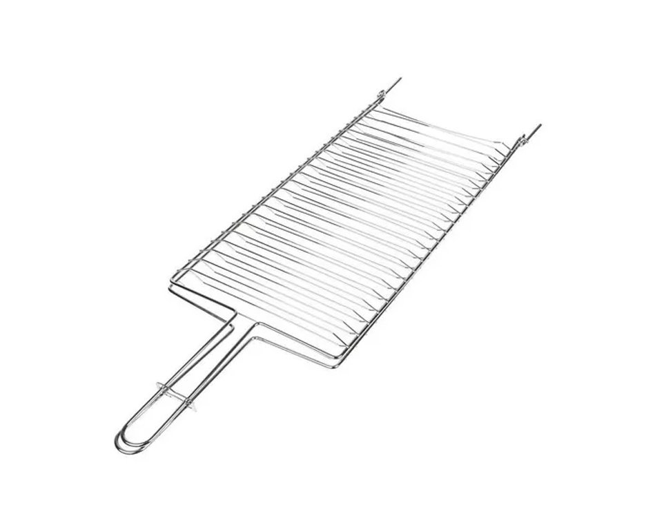 Grelha Super Grill 03 Ref. 003106 - Mor + Kit Churrasco Inox 3 Pcs Essencial UD 3701 - Fixxar