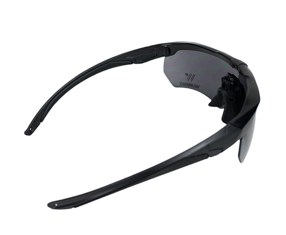 Óculos de Proteção Tático Dark Warmmo 03 lentes 2.4 mm Preto