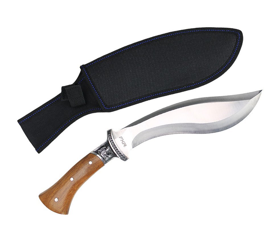 Faca Kukri Mateira Conan aço inoxidável 3Cr13 Acampamento Artemis FXR