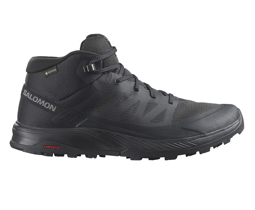 Bota Salomon Outrise Mid GTX Masculina Preta