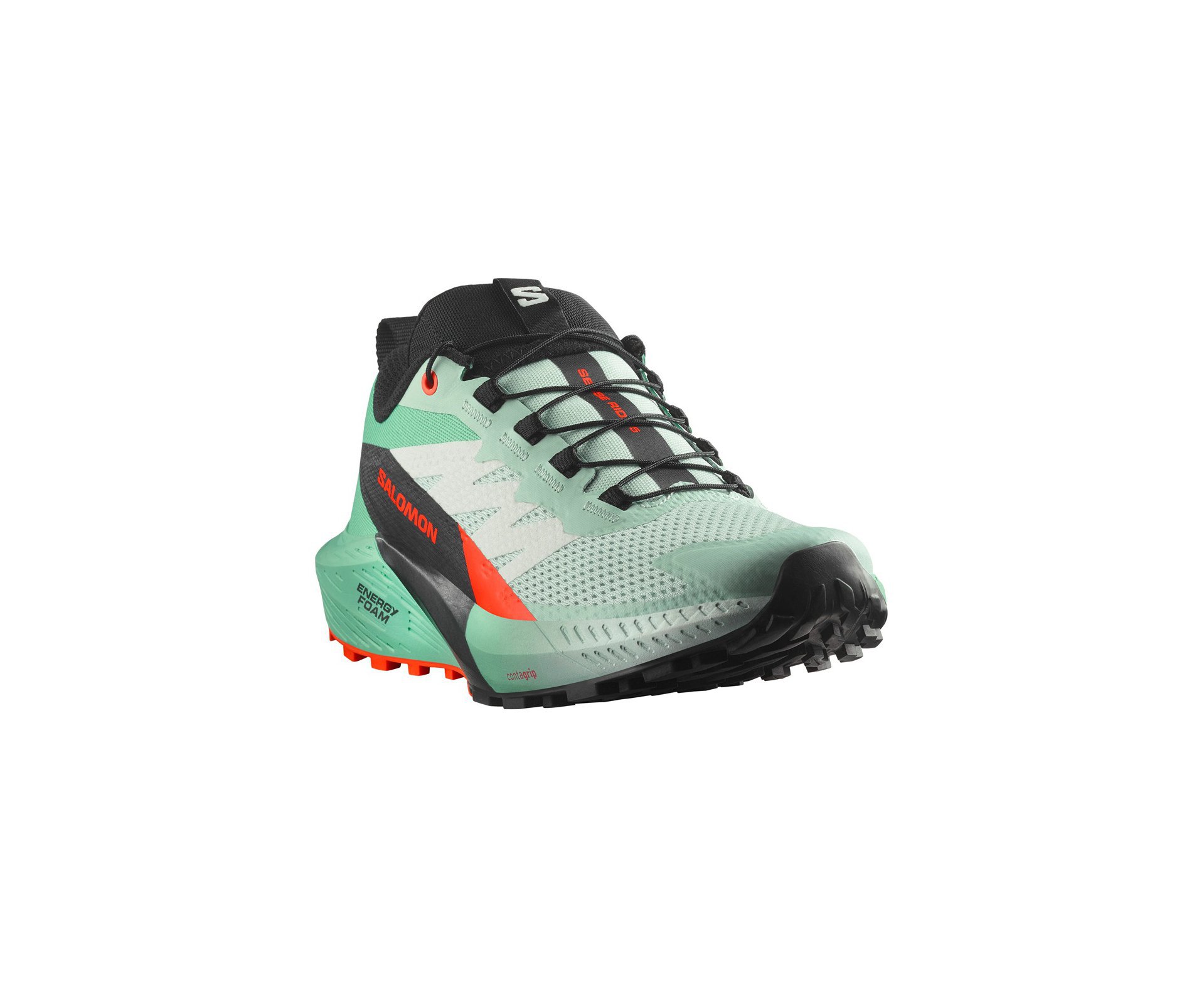 Tenis Salomon Sense Ride 5 Feminino VD/PT/VM