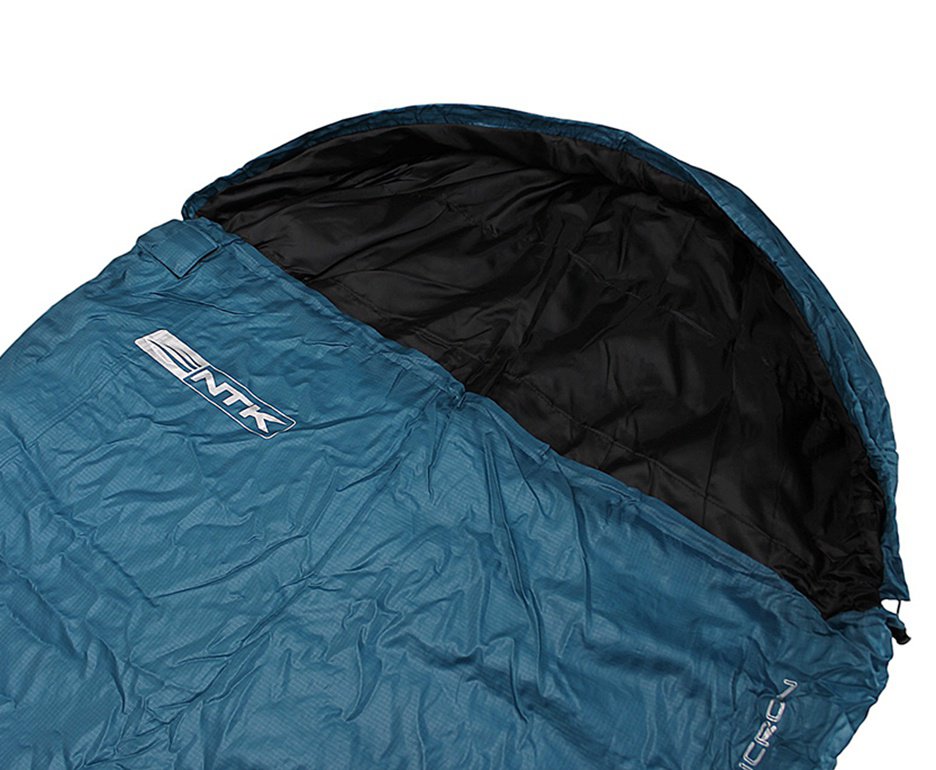 Saco De Dormir Micron X-Lite 5°c à 8°c Azul E Preto - Nautika