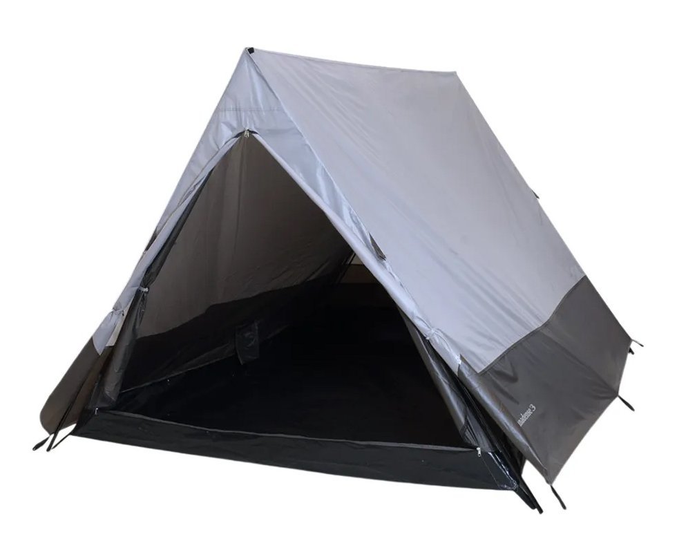 Barraca Camping 5 Pessoas 2,5x2,2m Canadense NTK Bege