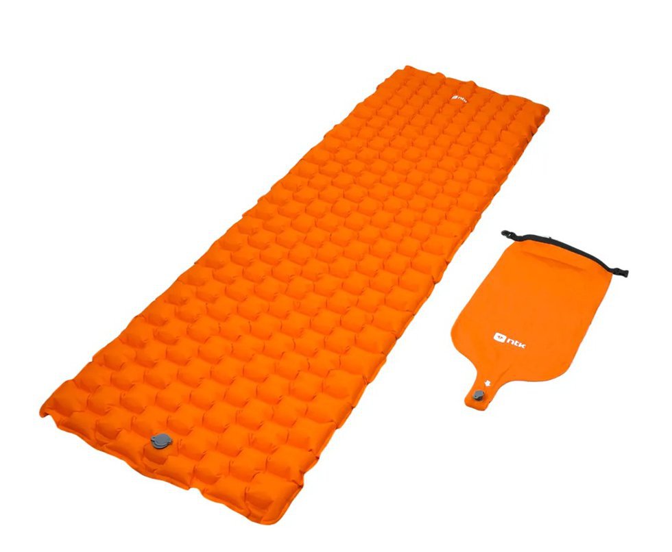 Colchonete Inflável Nylon TPU Sleep Pack Trekking, Mochileiros, Campistas - Nautika