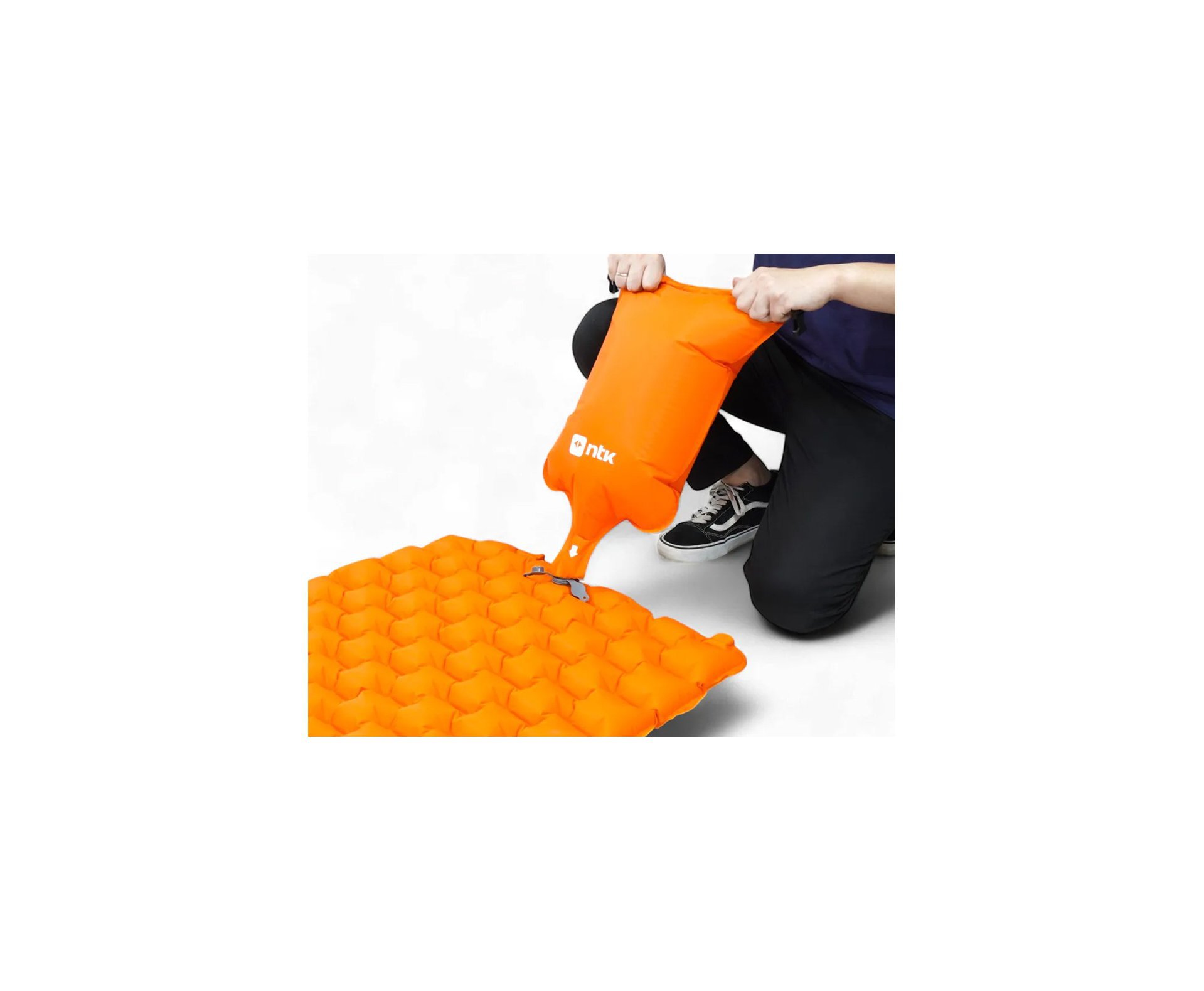 Colchonete Inflável Nylon TPU Sleep Pack NTK