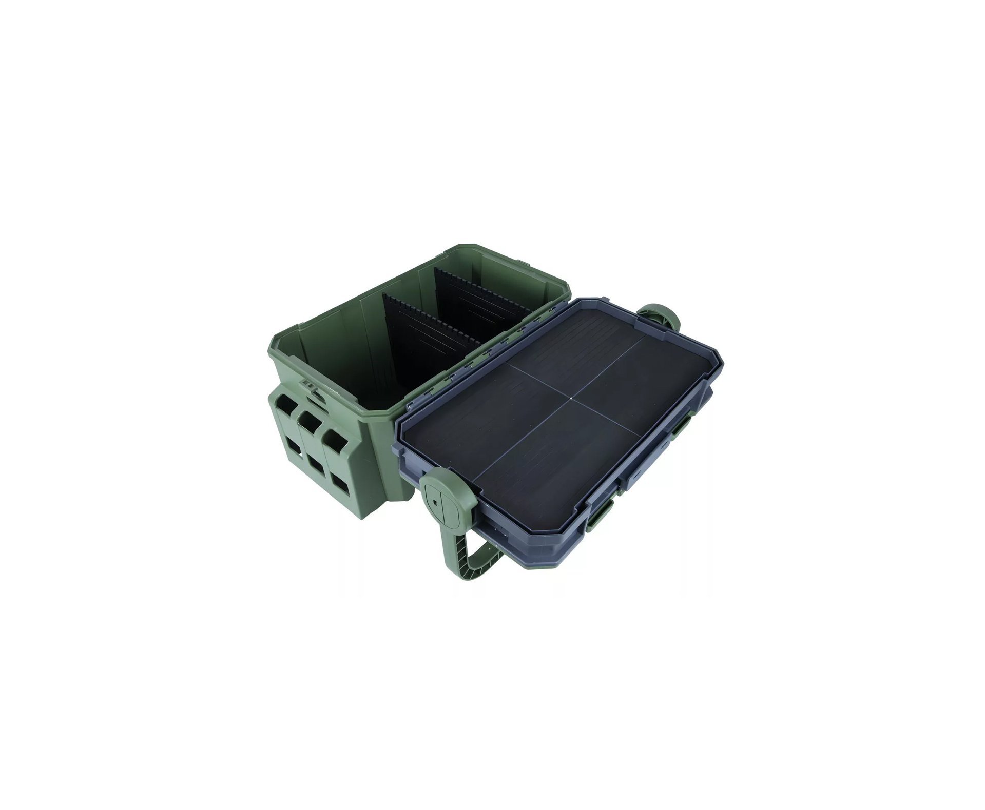 Caixa de Pesca Pioneer 452526 Verde musgo