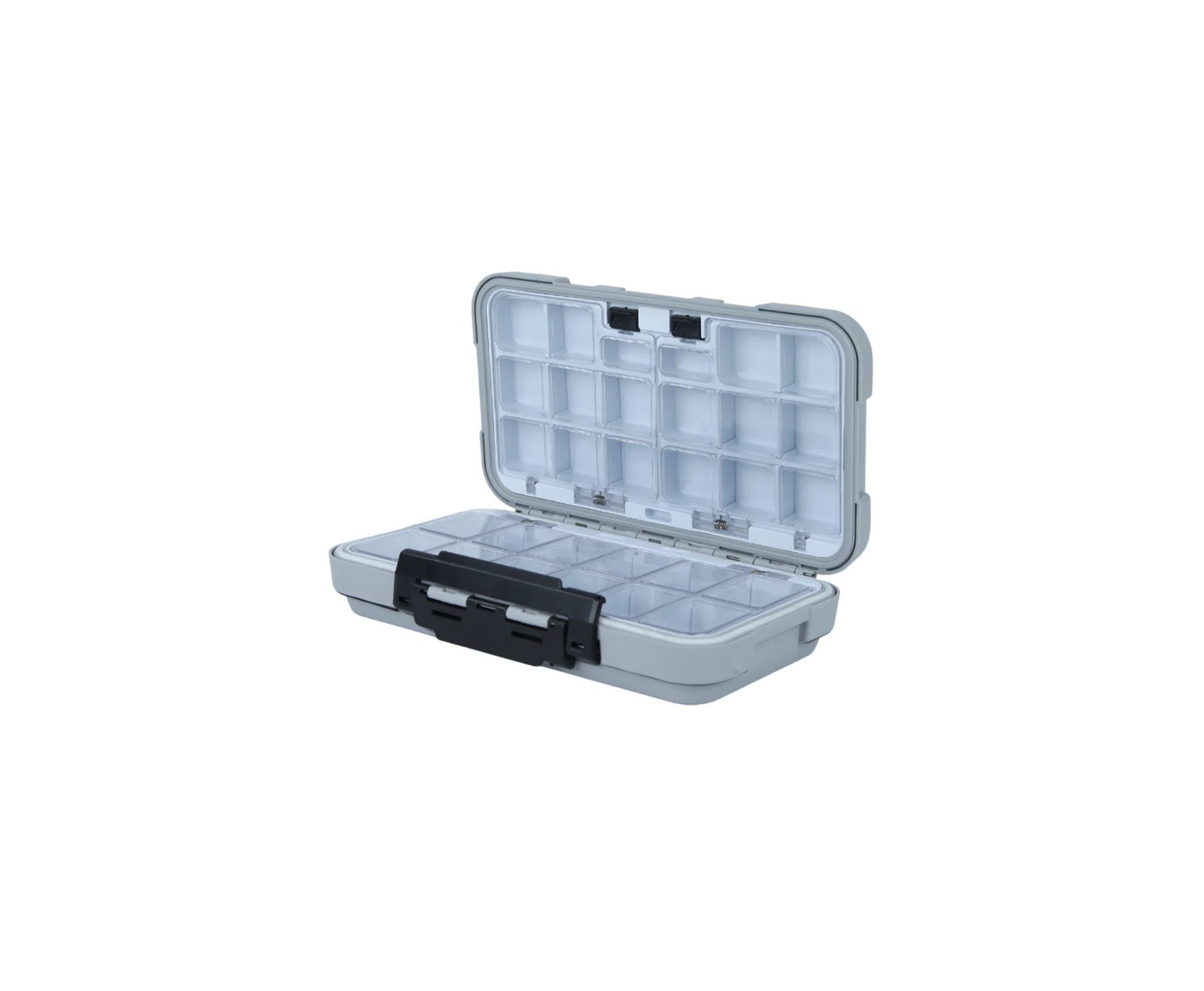 Organizador de Pesca Pioneer Tackle 201105 Cinza