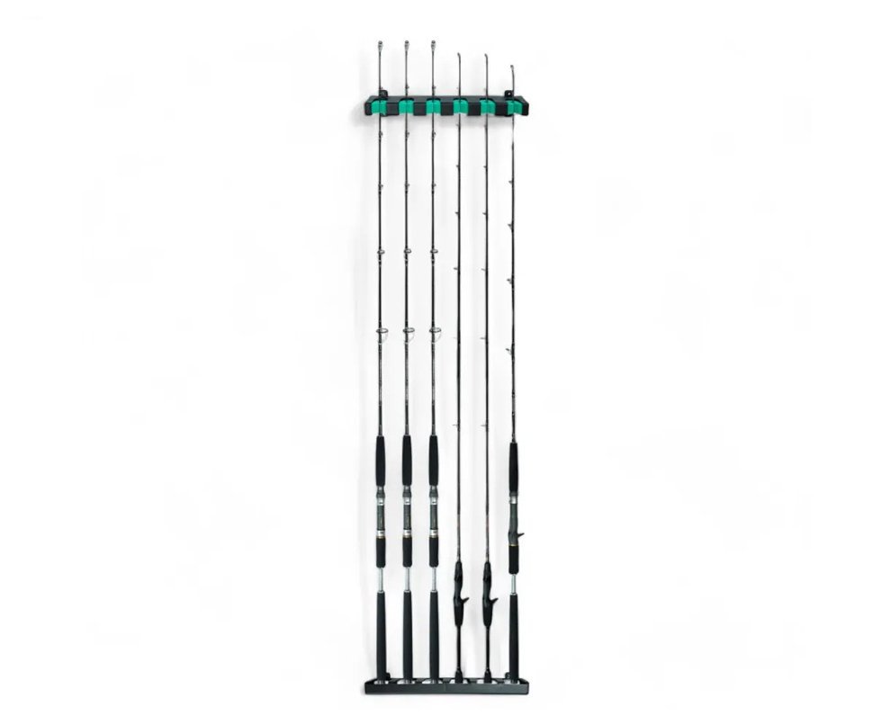 Suporte para 06 Varas de pesca Pioneer Rod Holder Ultra Pro AW-037 Verde