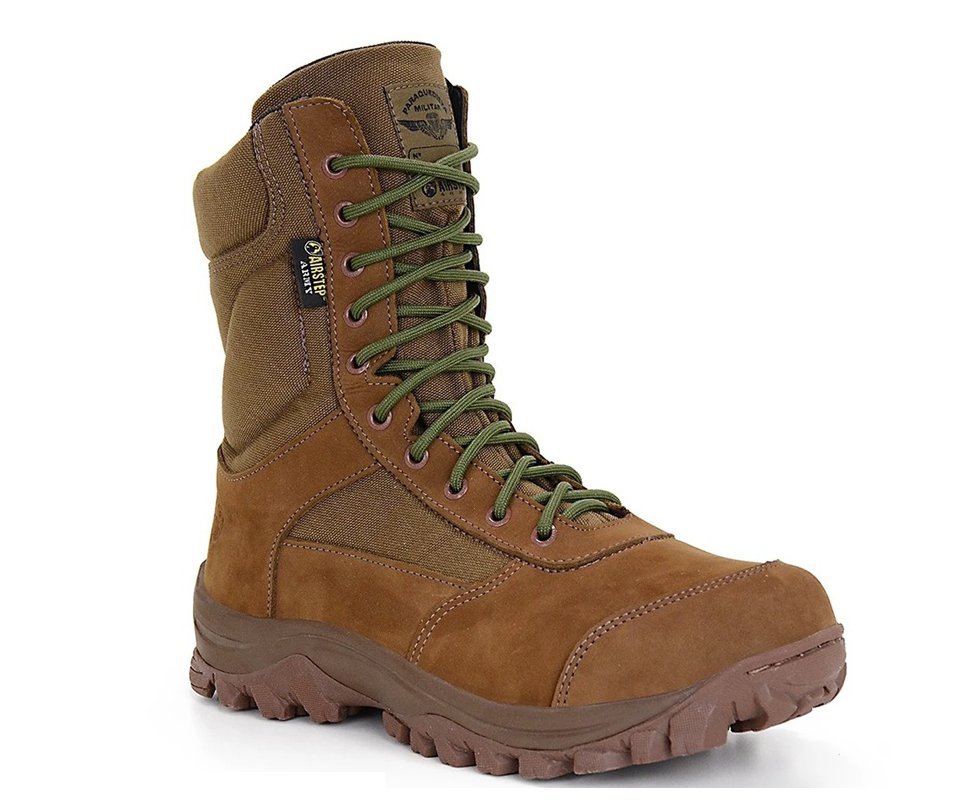 Bota Coturno Tatico Easy Boot 8628-70 PQD Marrom - Airstep