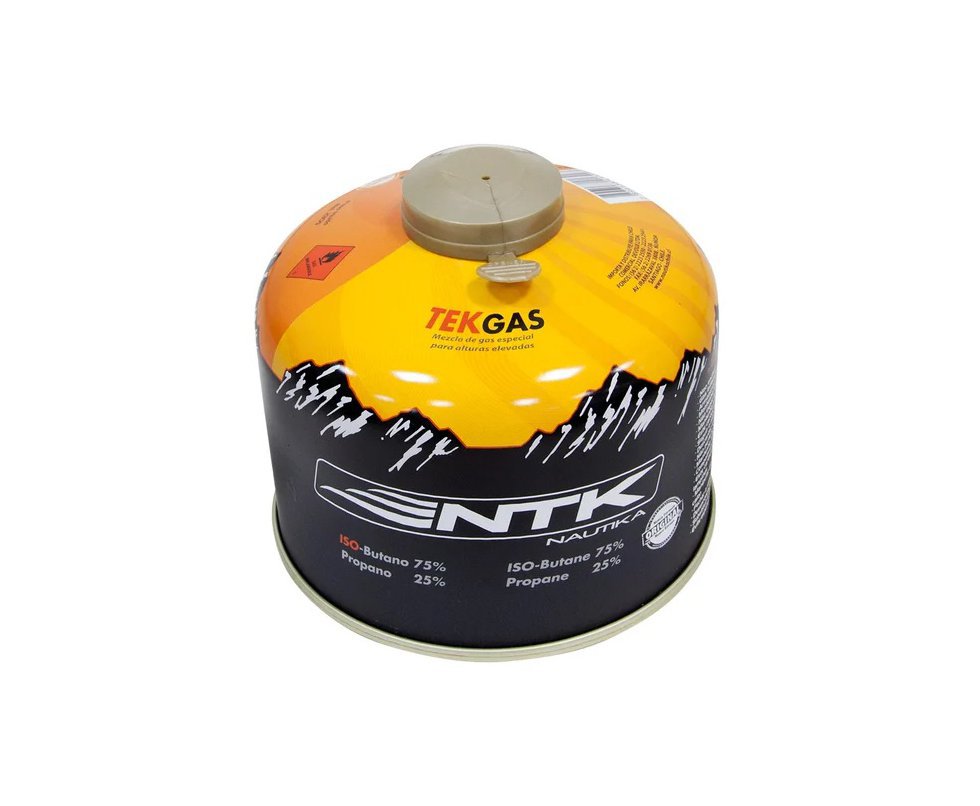 Refil Cartucho Tekgas Gás butano com valvula - Nautika