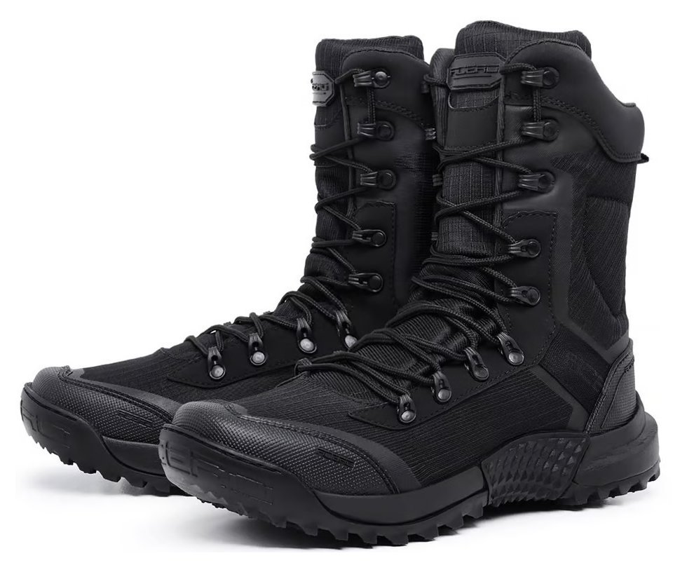 Bota Coturno Militar Acero Ripstop Ponto 50 Preto