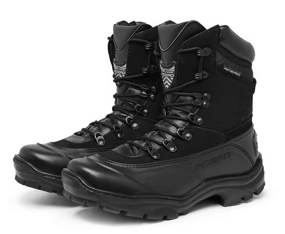 Bota Militar Acero Tiger Pro Couro Nobuck Preto