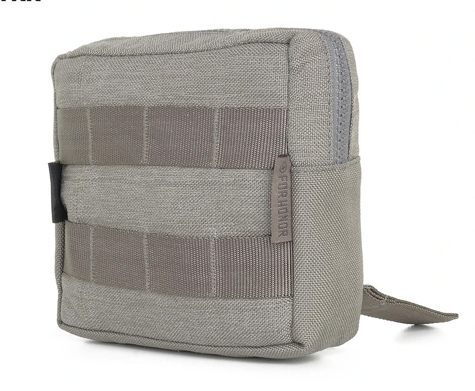Bolso tático Horizontal Forhonor Cinza Brigada