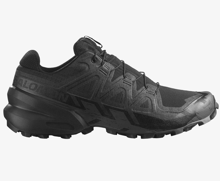 Tênis Salomon SpeedCross 6 Forces Nasculino Black/Black/Ph