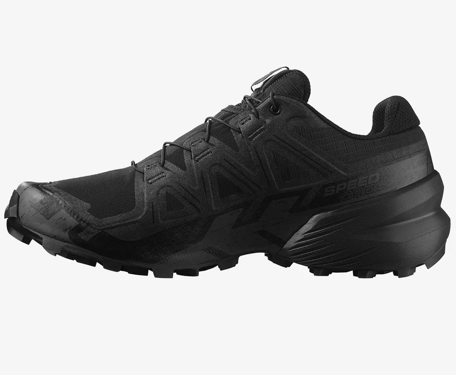 Tênis Salomon SpeedCross 6 Forces Nasculino Black/Black/Ph