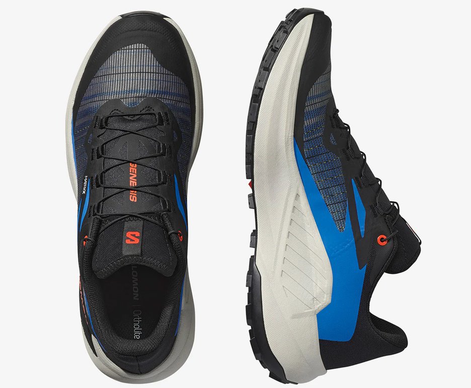 Tênis Salomon Genesis Masculino Black/French Blue/Chert