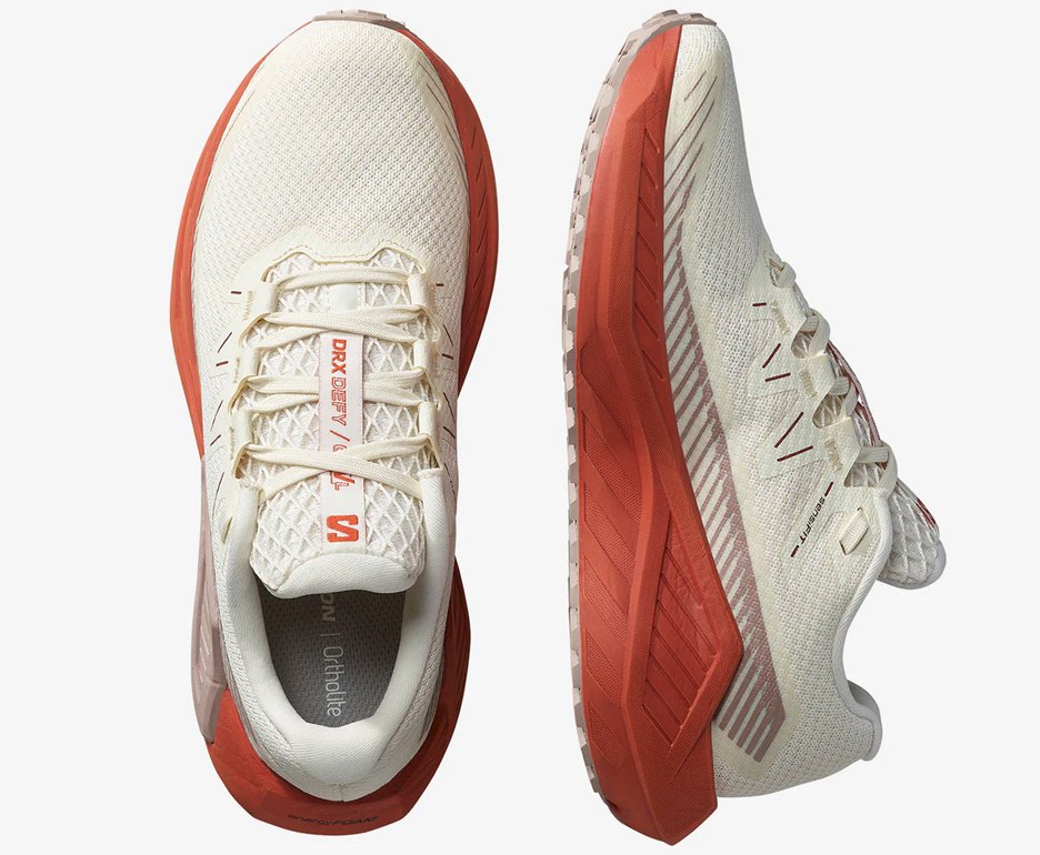 Tênis Salomon Dry Defy GRVL Feminino Vanila/Burnt Ochre