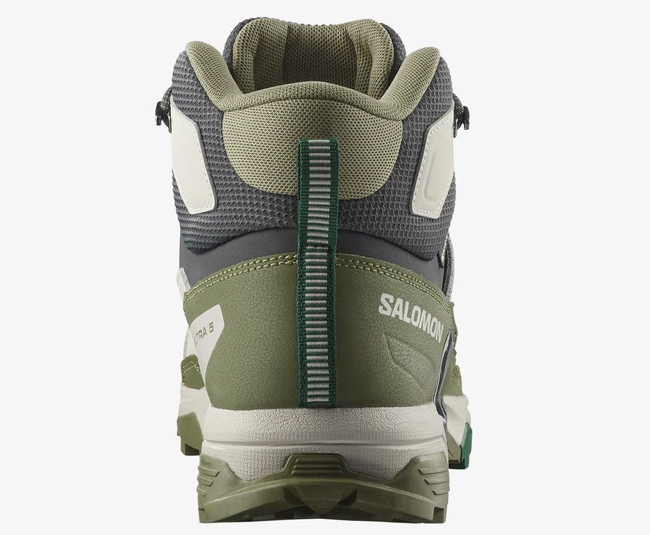 Bota Salomon X Ultra 5 Mid GTX Masculina Asphal/Aloe/Eden
